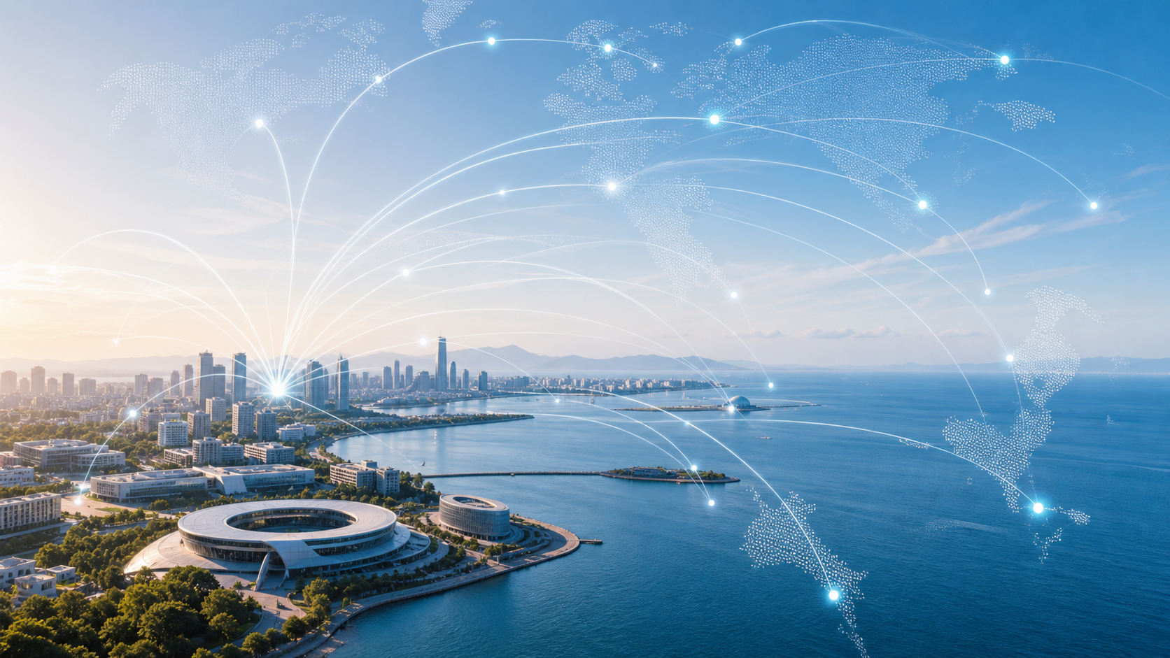 IAUOA global academic network connecting Qingdao with the world